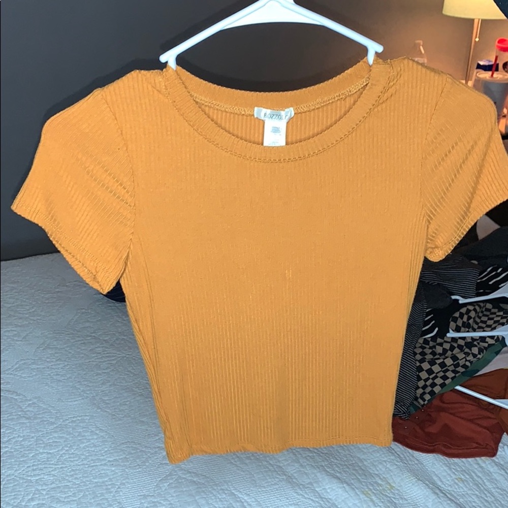 Orange shirt